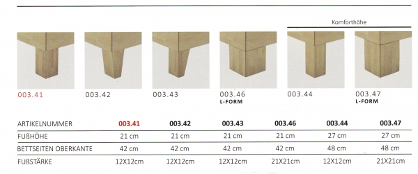 Massivholzbett Buche weiß lackiert 160 x 200 cm Doppelbett Schlafzimmer