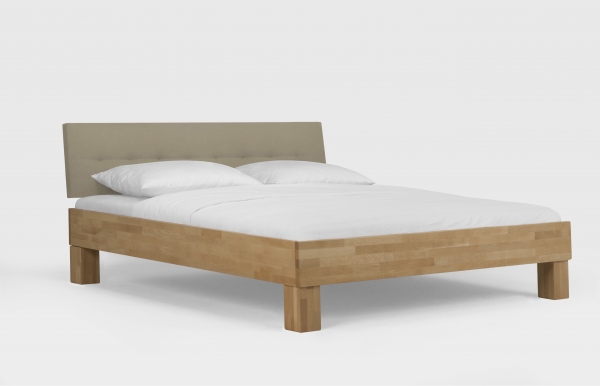 Massivholzbett Buche lackiert 90 x 200 cm Einzelbett Jugendbett