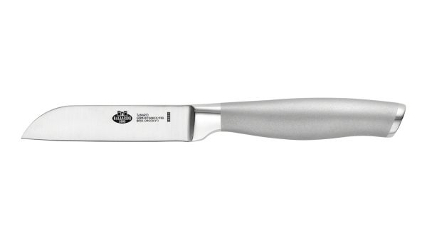 BALLARINI Tanaro Gemüsemesser, Küchenmesser Kochmesser 9 cm Edelstahl Silber