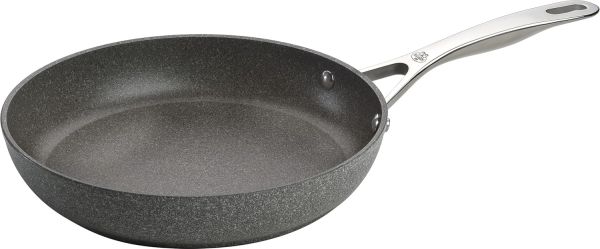 BALLARINI Salina Bratpfanne aus Aluminium, 28 cm, Antihaftbeschichtung, für alle Herdarten, Grau