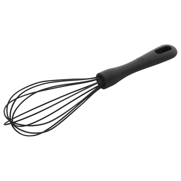 BALLARINI Nero Schneebesen 29 cm Silikon Hohe Qualität Spülmaschinengeeignet
