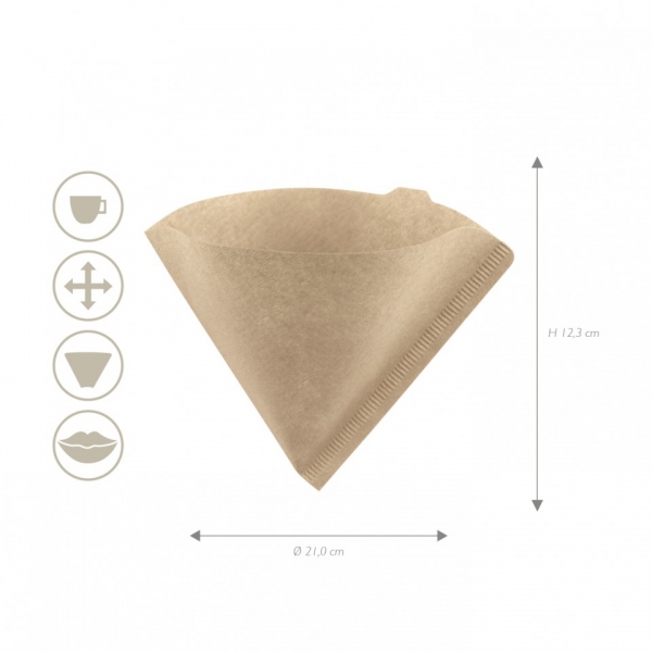 BEEM POUR OVER Papierfilter 100 Stück - Größe 2