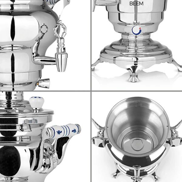 BEEM Samowar Odessa 3l 1800 W Semaver Teebereiter Teekocher