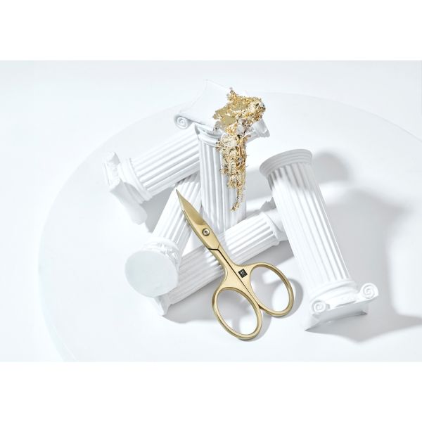 Zwilling Nagel- und Hautschere, gold mattiert