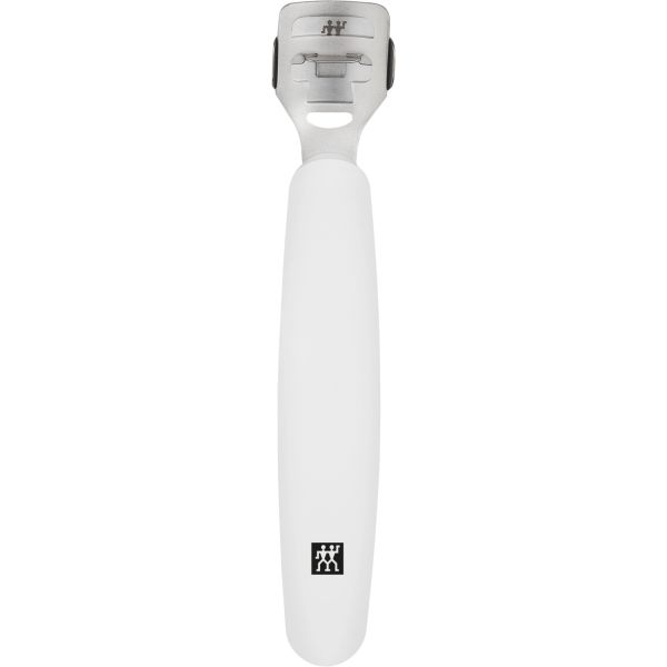ZWILLING Premium Hornhauthobel, weiß auswechselbarer, scharfer Klinge