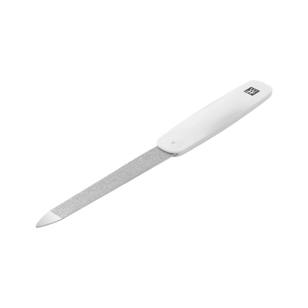 ZWILLING Saphir-Nagelfeile 130mm, weiß feinkörnigen Feilenflächen
