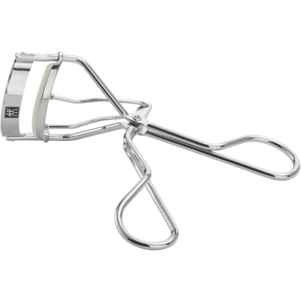 Zwilling Wimpernzange,Zange Silber Inklusive 3 Ersatzpads. mintfarbenen Silikonpads