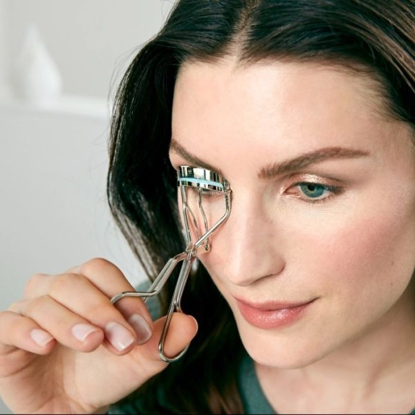 Zwilling Wimpernzange,Zange Silber Inklusive 3 Ersatzpads. mintfarbenen Silikonpads