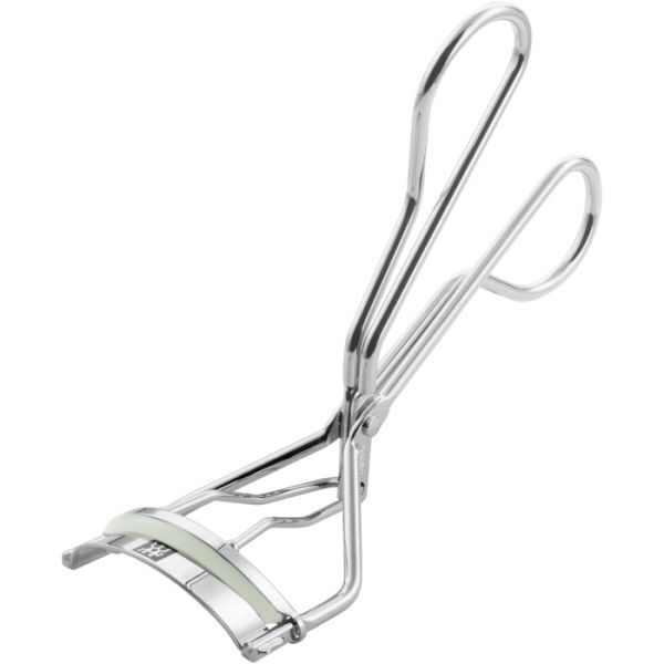 Zwilling Wimpernzange,Zange Silber Inklusive 3 Ersatzpads. mintfarbenen Silikonpads