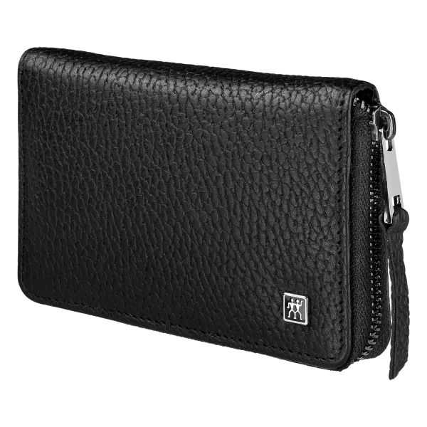 Zwilling Maniküre Pediküre Set 4tlg. mit Nagelknipser, Leder, schwarz