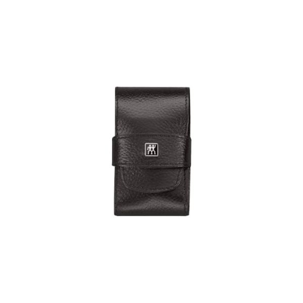 ZWILLING Maniküre Pediküre Set 2tlg. mit TWIN S Nagelknipser,Nasen- und Ohrenhaarschneider Leder, schwarz