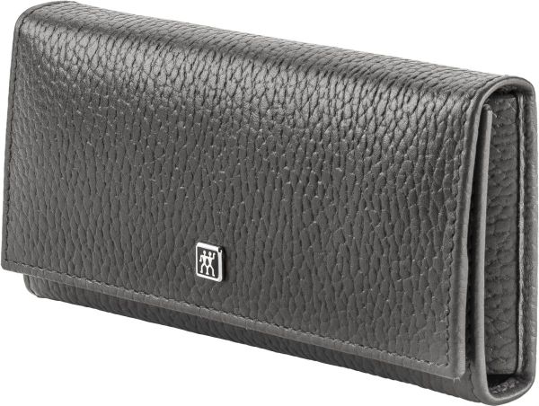 ZWILLING Maniküre und Pediküre Set Classic INOX Reise Etui Set Nagelpflege Leder 5-teilig