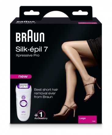 Braun Silk-épil 7 / 7180 Epilierer Xpressive Pro Legs