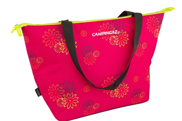 Campingaz Shopping Cooler 15 L Pink Daisy Robuste hochwertige Tasche Picnictasche