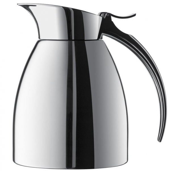 Emsa ELEGANZA Isolierkanne Thermoskanne Isokanne Kaffeekanne Edelstahl, 0,3 L