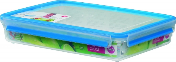 Emsa Clip & Close 3D Perf Clean Frischhaltedose Frischhaltebox  - recht 2,60L