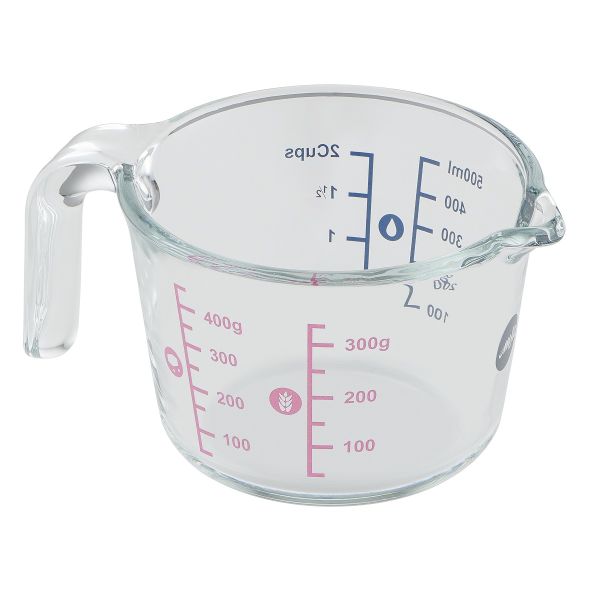 Emsa PREP&BAKE MESSKANNE AUS GLAS 0,5 LITER