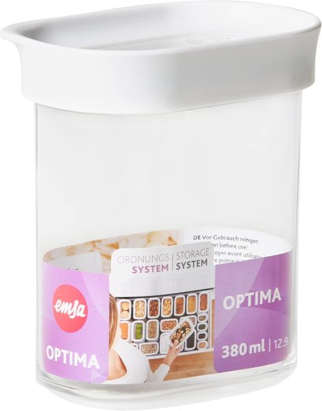 Emsa OPTIMA Trockenvorratsdose, rechteckig, Hochformat, 0,38 L