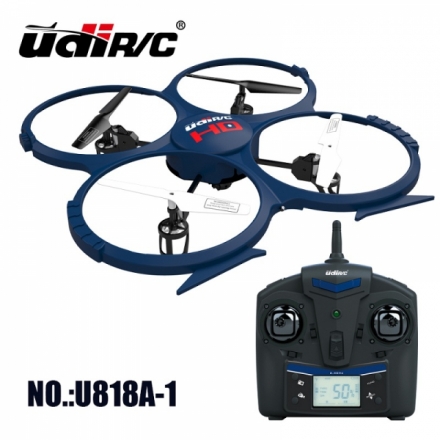 UDI RC U818A-1 HD Quadrokopter Special Edition mit HD Kamera und Tonaufzeichnung, 4 GB Micro SD Speicherkarte