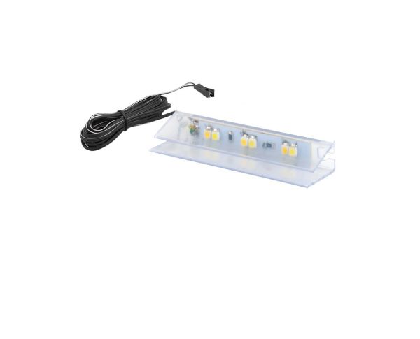 BINO LED VA-5xCLIPS-CW+1xTRAFO-FUßSCHALTER