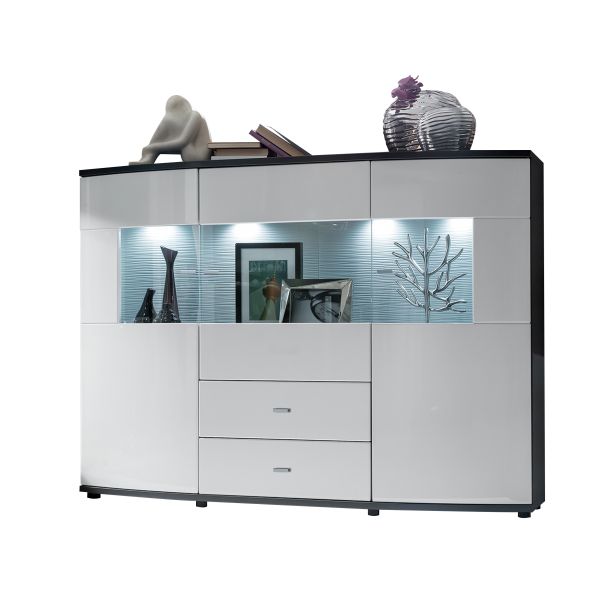 GATE/FLORI LED 81-4xSPOT-CW+1xTRAFO-FUßSCHALTER
