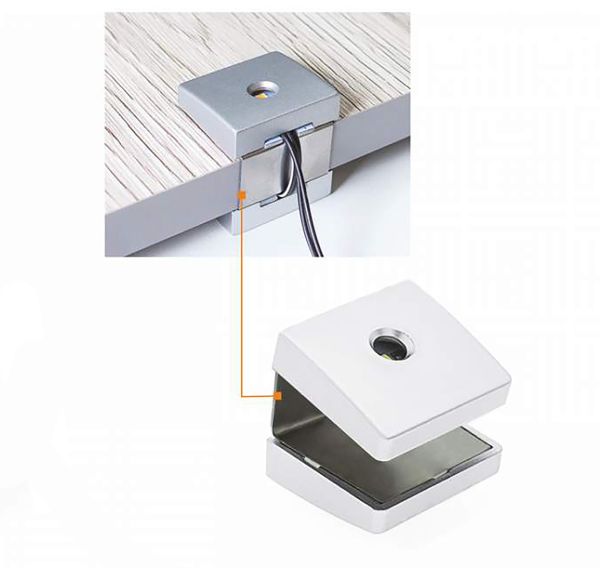 PORTUM LED 020-2xDOJO-CW+1xTRAFO-FUßSCHALTER