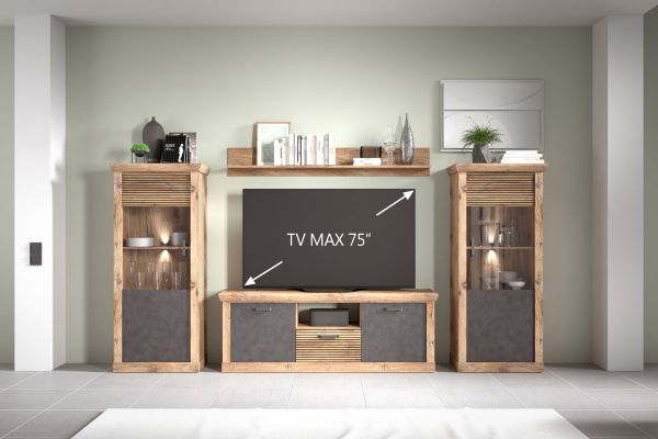 PORTUM LED VD-2xDOJO-CW+1xTRAFO-FUßSCHALTER