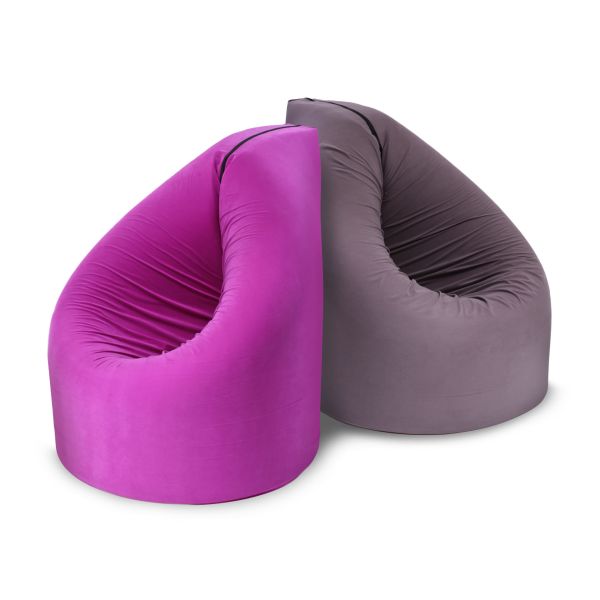 Paq Bed Berry lila/pink  Multifunktionaler Sitzsack Outdoor geeignet: wasserabweisenden Bezug