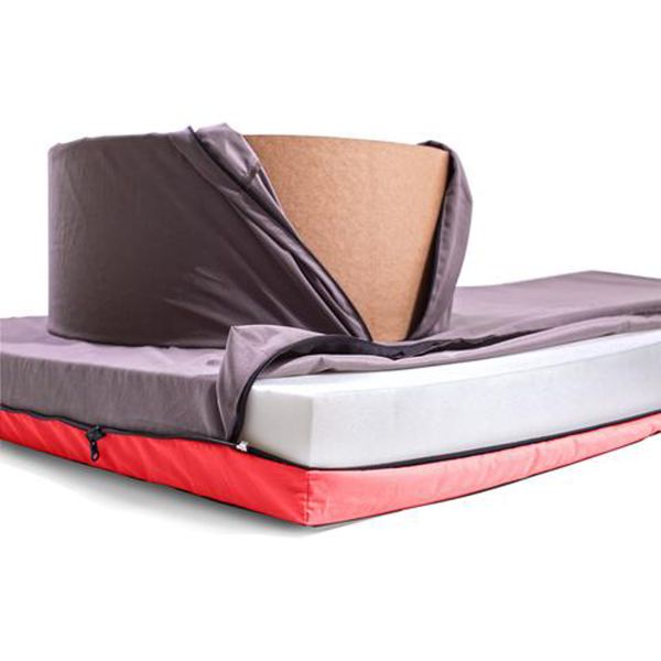 Paq Bed Cherry rot Multifunktionaler Sitzsack Outdoor geeignet: wasserabweisenden Bezug