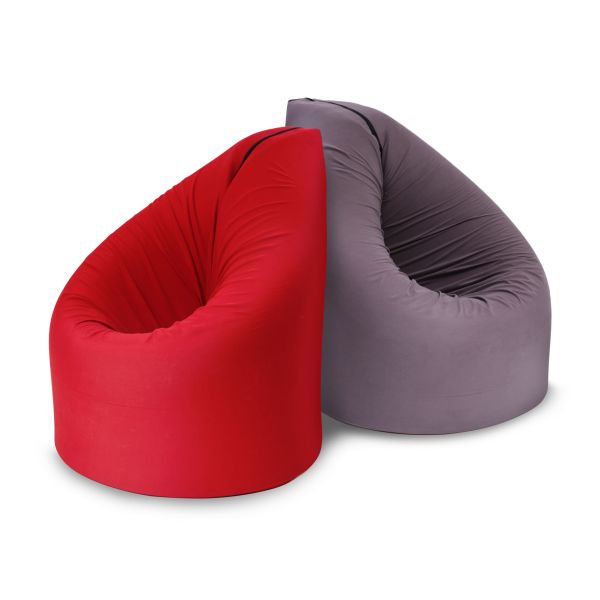 Paq Bed Cherry rot Multifunktionaler Sitzsack Outdoor geeignet: wasserabweisenden Bezug