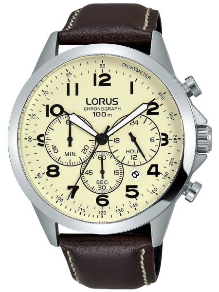 Lorus Sportliche Herren Uhr RT377FX9 kratzfestes gehärtet, Mineralglas