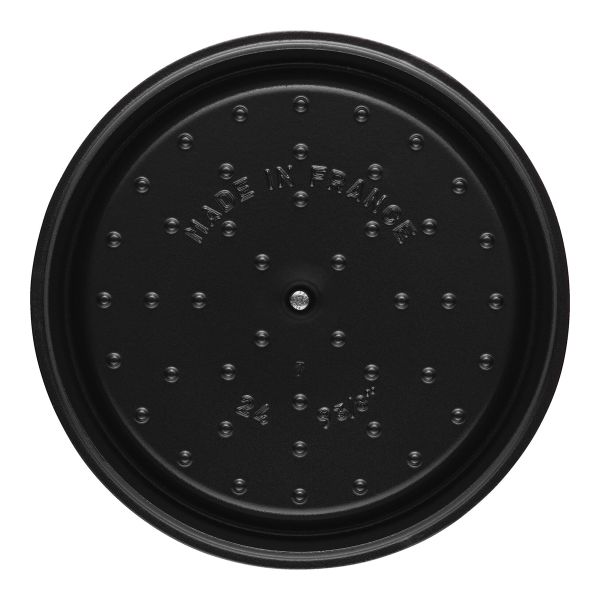 Staub La Cocotte Töpfe und Pfannen Cocotte, 26 cm | Bordeaux | rund | Gusseisen