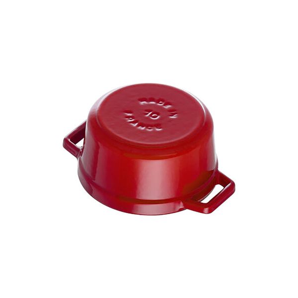 Staub La Cocotte Mini Cocotte, 10 cm Kirsch-Rot rund Gusseisen