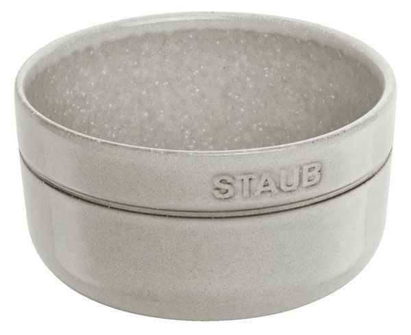 Staub Dining Line Schüssel, 12 cm Weisser Trüffel Keramik