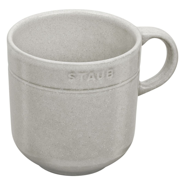Staub 6er Set Dining Line Tasse 300 ml, Keramik Spülmaschinenfest Kratzfest