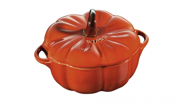 Staub 4er Set Kürbis Cocotte Bräter Ceramic Keramik 13 cm 5 1/8 