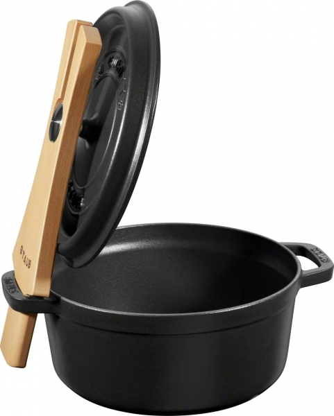 STAUB Staub Accessories Deckelhalter Holz für Cocotte 24, 26, 28 cm