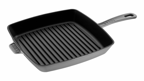 STAUB Grillpfanne, quadratisch, 30 x 30 cm grafitgrau Grillpfannen 26