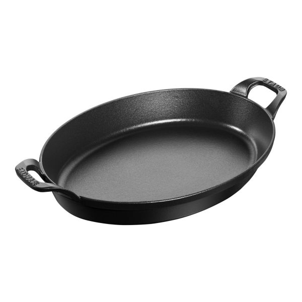 Staub Specialities Ofenform, 32 x 22.86 cm Gusseisen Schwarz