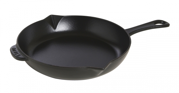 Staub Bratpfanne mit Gussgriff Gusseisen Schwarz 26