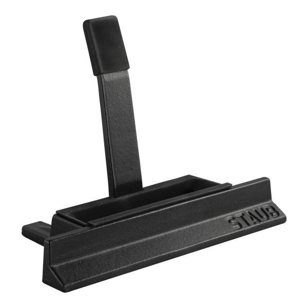 Staub Staub Deckelhalter, Gusseisen Schwarz