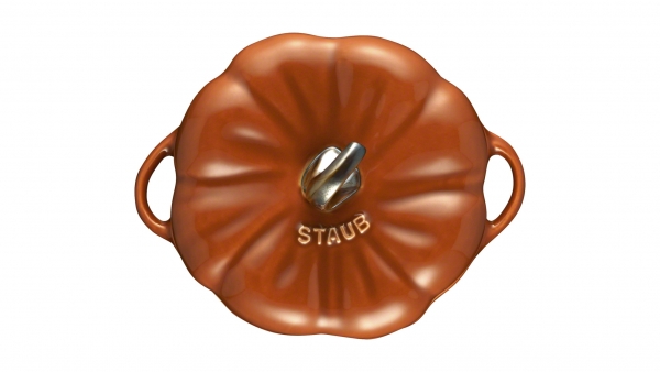 Staub Kürbis Cocotte Bräter Ceramic Keramik 14,5 cm 5 3/5 "