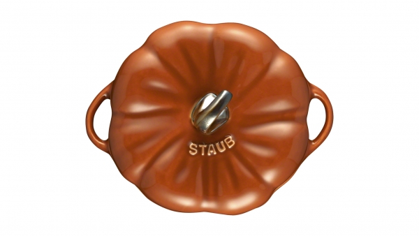 Staub Kürbis Cocotte Bräter Ceramic Keramik 13 cm 5 1/8