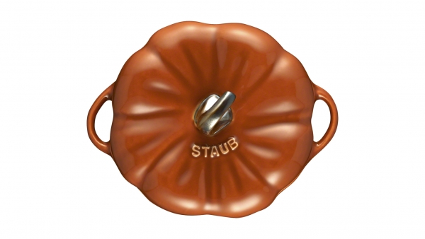 Staub Kürbis Cocotte Bräter Ceramic Keramik 13 cm 5 1/8 