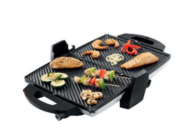 Nova Profi Multifunktionsgrill Tischgrill Kontaktgrill starke 1600W Leistung