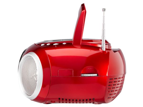 AudioSonic CD-570 CD Stereoradio (MP3, USB 2.0) rot