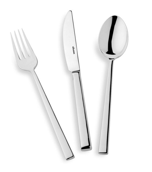 Wilkens Besteck Besteckgarnitur Menübesteck Set 60-teilig poliert Cantone in 18/10 Edelstahl