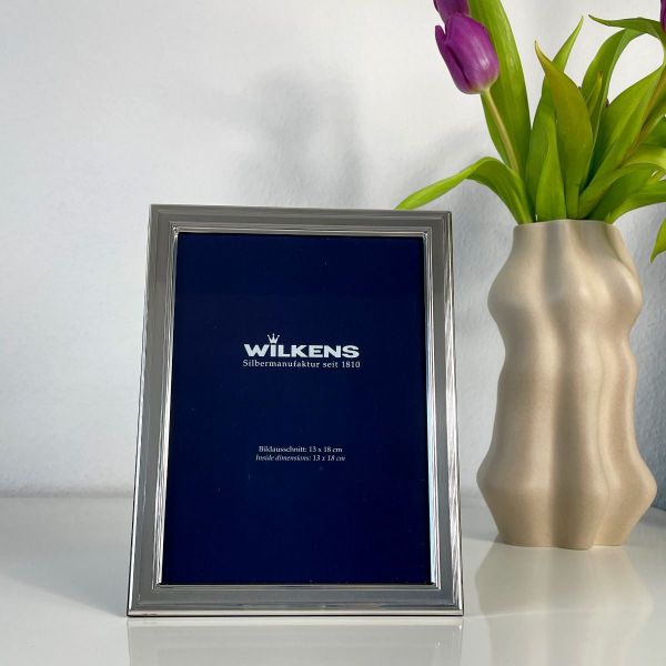Wilkens Bilderrahmen Rom in 925 Sterlingsilber, 10 x 15 cm, anlaufgeschützt