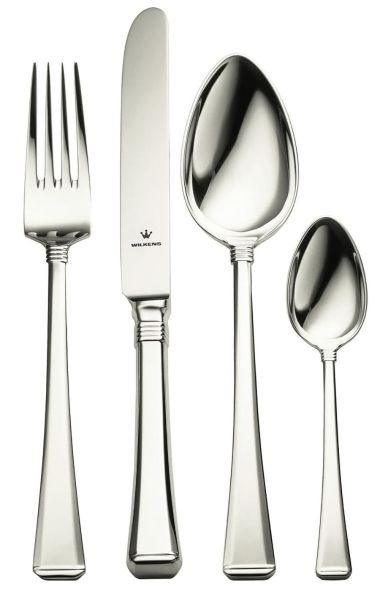 WILKENS Silberbesteck Set Besteck 30-teilig Prado in 925 Sterlingsilber