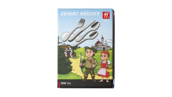 Zwilling Grimms Märchen4-tlg. Kinderbesteck 215 x 150 x 25 mm